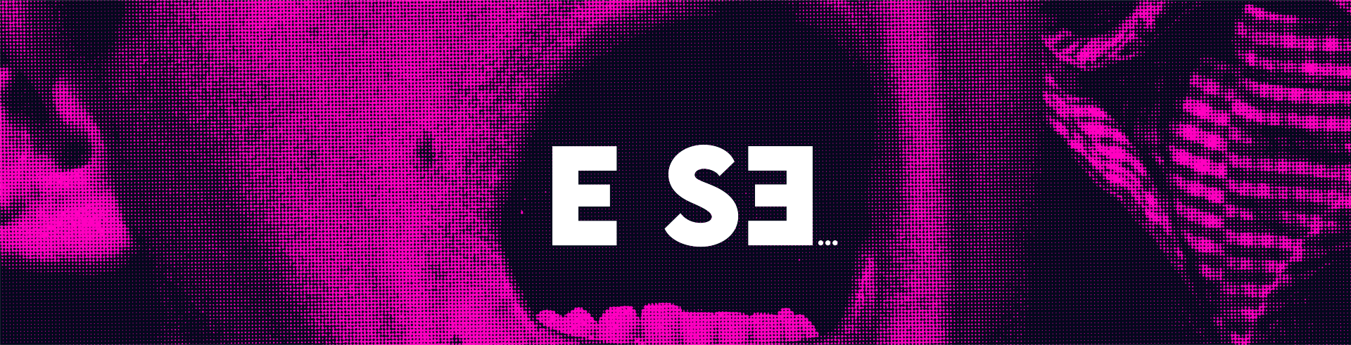 Figura de fundo para o topo do site. Mostra um pessoa gritando com a boca aberta e a frase "E se" saindo de sua boca.